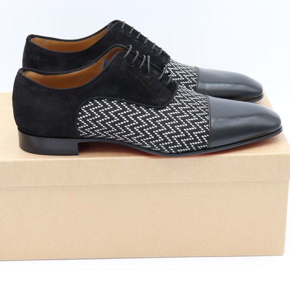 Christian Louboutin Greggo Tresse Bistrot Oxfords - Picture 4 of 9